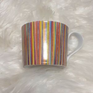 2008 Starbucks Rainbow Stripe Ceramic Mug